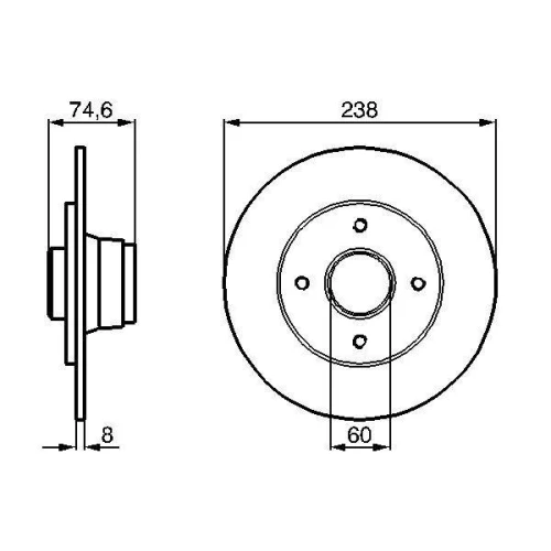 BRAKE DISC - 0