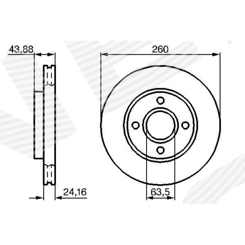 BRAKE DISC - 0