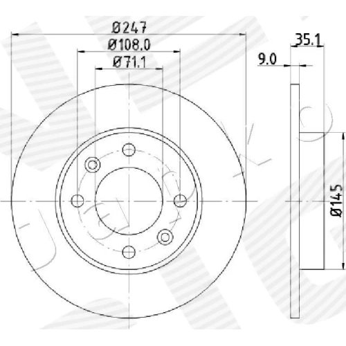 BRAKE DISC - 0