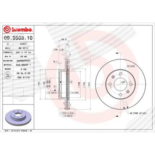 BRAKE DISC - 0