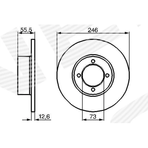 BRAKE DISC - 0