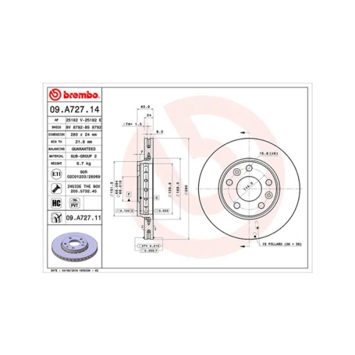 BRAKE DISC - 0