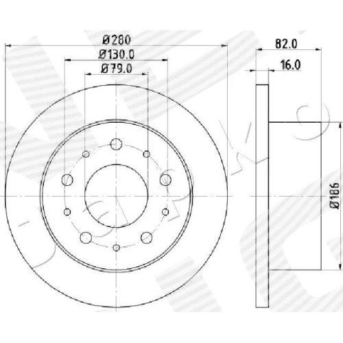 BRAKE DISC - 0