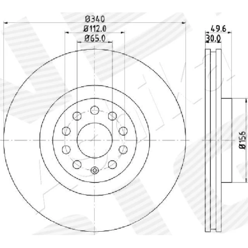 BRAKE DISC - 0