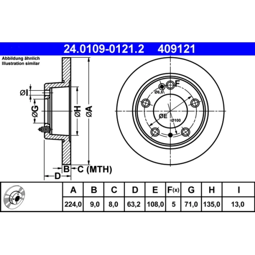 BRAKE DISC - 0