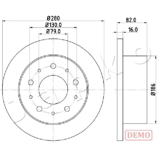 BRAKE DISC - 0