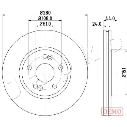 BRAKE DISC - 0