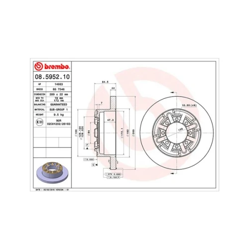 BRAKE DISC - 0