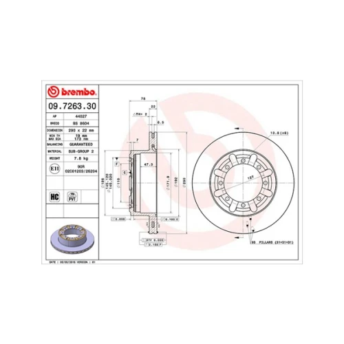 BRAKE DISC - 0