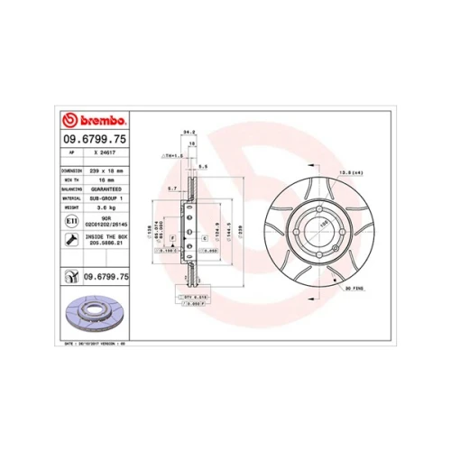 BRAKE DISC - 0