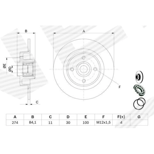 BRAKE DISC - 4