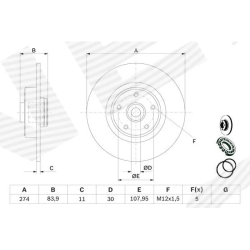 BRAKE DISC - 4