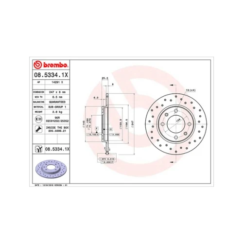 BRAKE DISC - 0