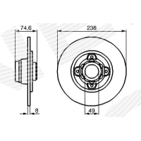 Brake disc