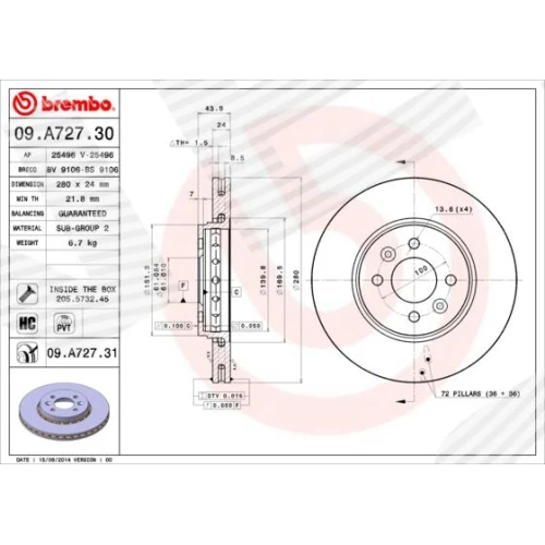 BRAKE DISC - 0