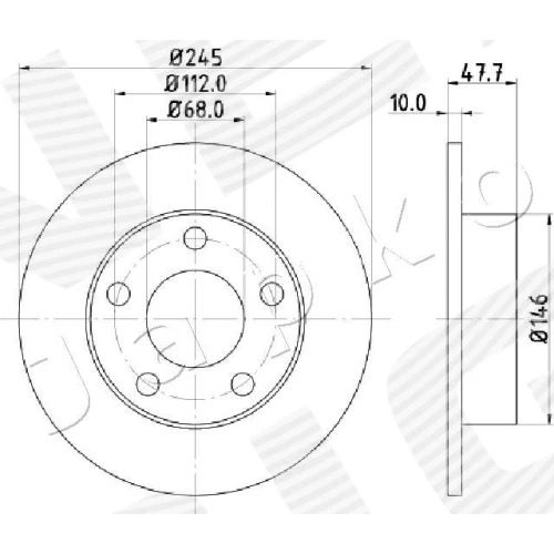 BRAKE DISC - 0