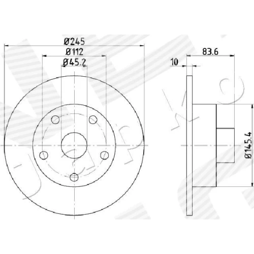 BRAKE DISC - 0