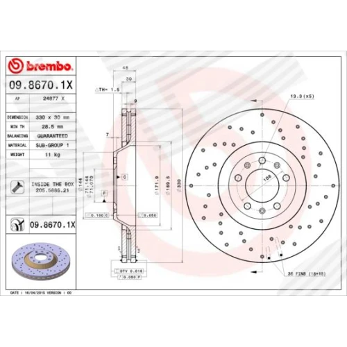 BRAKE DISC - 0