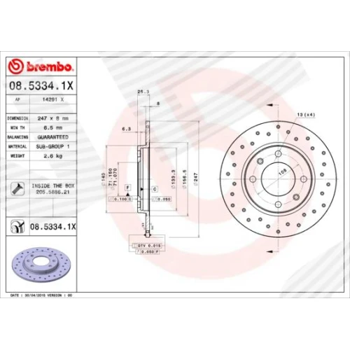 BRAKE DISC - 0