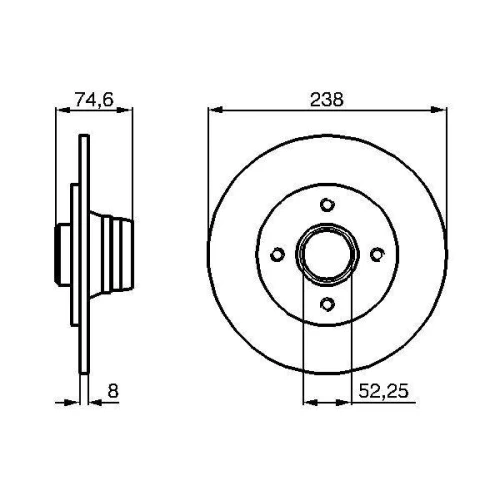 BRAKE DISC - 0