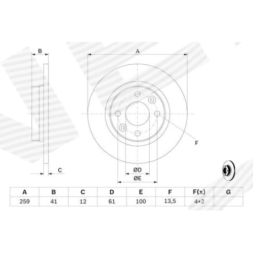 BRAKE DISC - 4