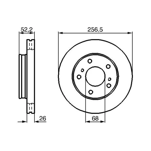 BRAKE DISC - 0