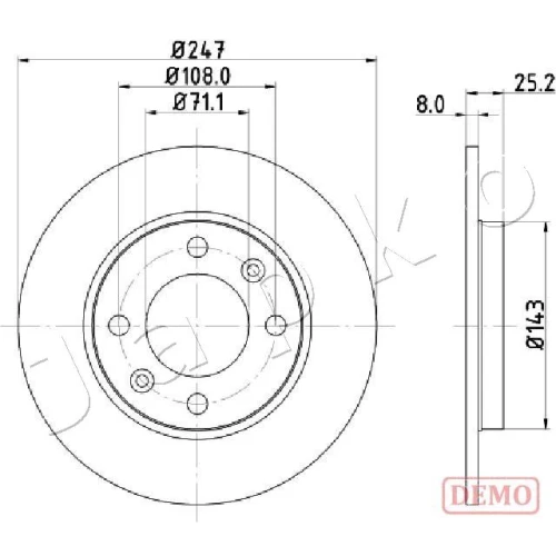 BRAKE DISC - 0