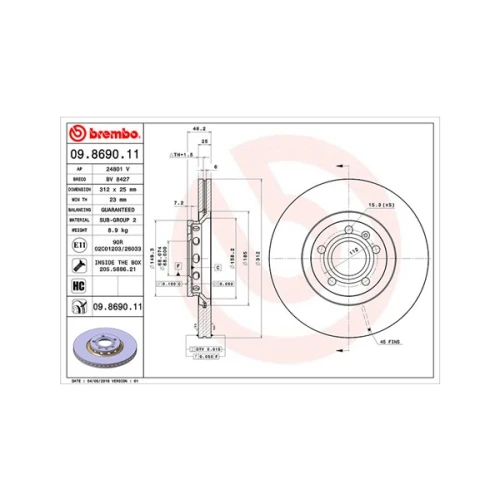 BRAKE DISC - 0