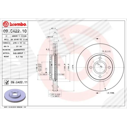 BRAKE DISC - 0