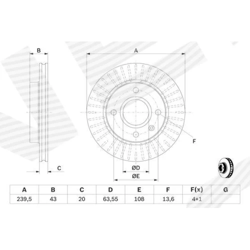 BRAKE DISC - 4