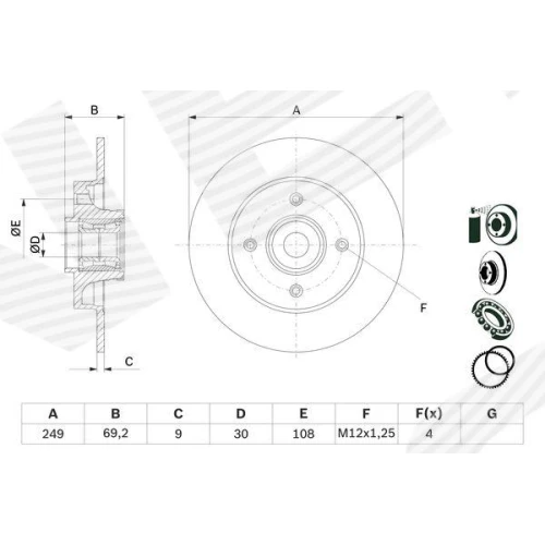 BRAKE DISC - 4