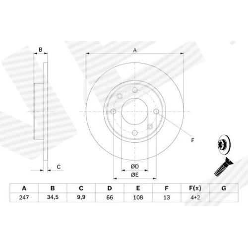 BRAKE DISC - 4