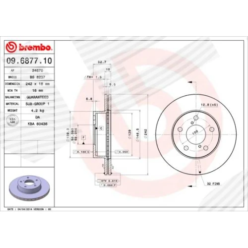 BRAKE DISC - 0