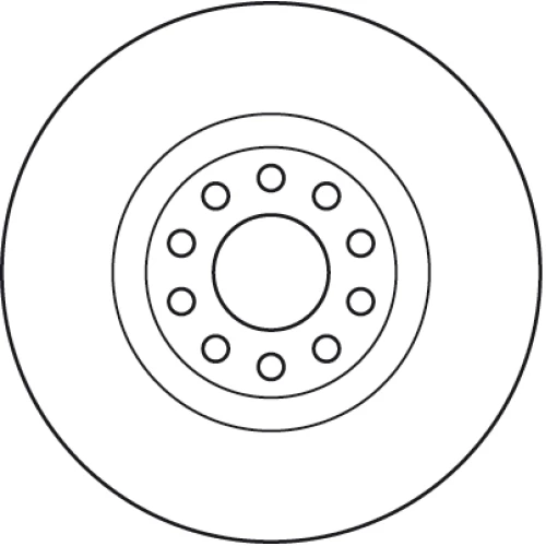 ТОРМОЗНОЙ ДИСК - 1