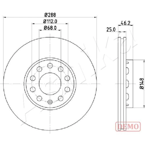 BRAKE DISC - 0