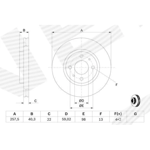 BRAKE DISC - 4