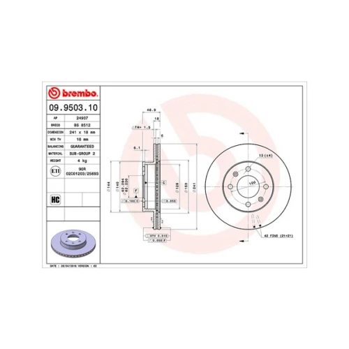 BRAKE DISC - 0