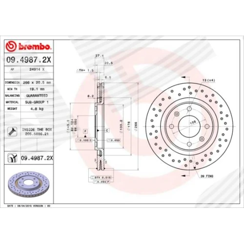 BRAKE DISC - 0