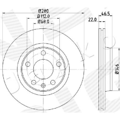 BRAKE DISC - 0