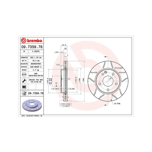 BRAKE DISC - 0