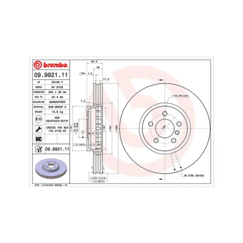 BRAKE DISC - 0