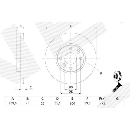 BRAKE DISC - 4