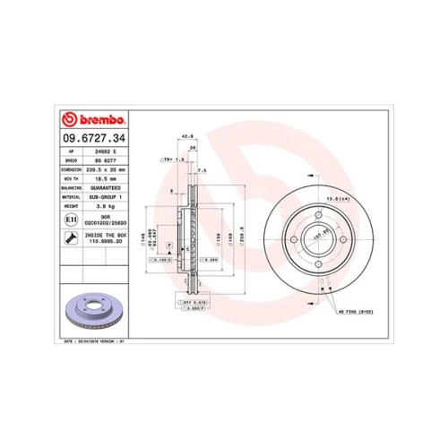 BRAKE DISC - 0