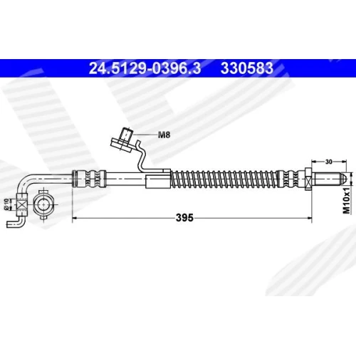 BRAKE LINE PIPE - 0