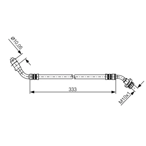 BRAKE LINE PIPE - 4