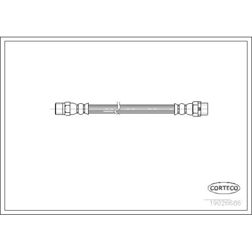 BRAKE LINE PIPE - 1