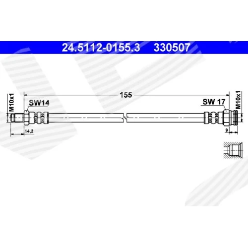 BRAKE LINE PIPE - 0