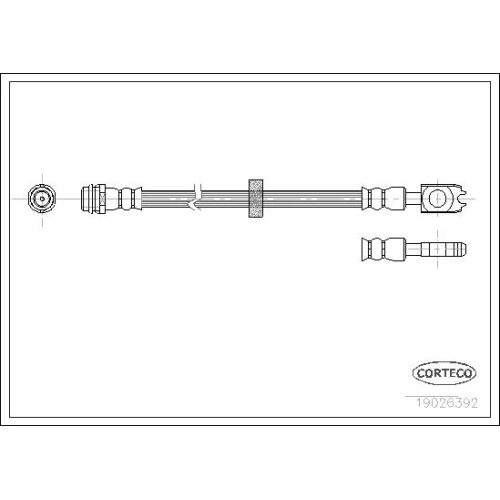 BRAKE LINE PIPE - 1