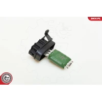 Heater blower motor resistor