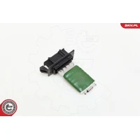 Heater blower motor resistor